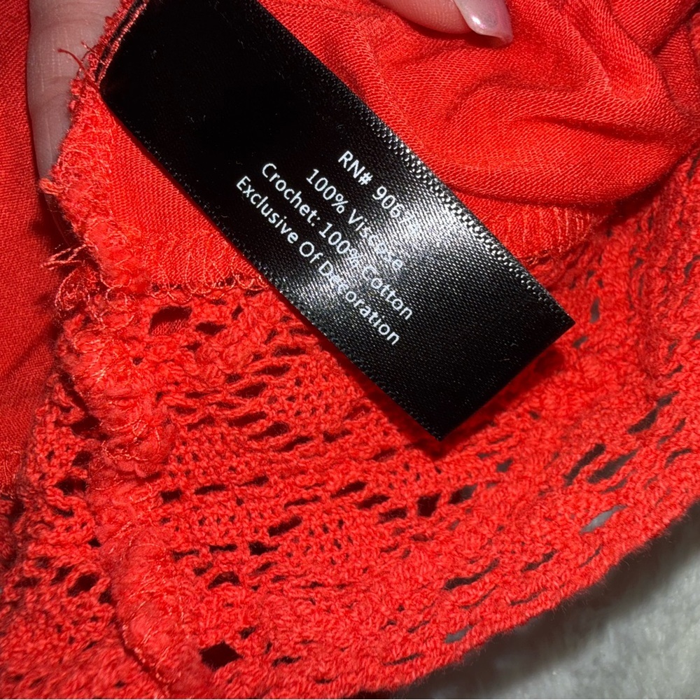 3 x 20$ Boston Proper Red V-Neck Sweater Size L - Picture 6 of 7